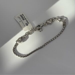 Vintage Brighton ABC Heart Slide Bracelet